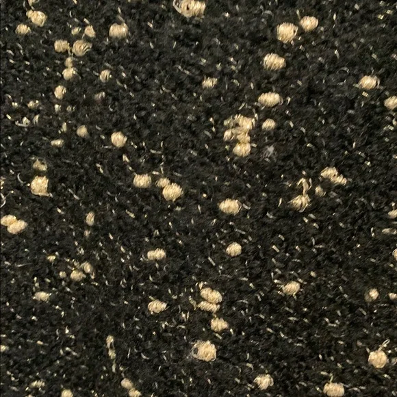 Ann Taylor Black and Gold Speckled Turtleneck Sweater - Picture 2 of 4